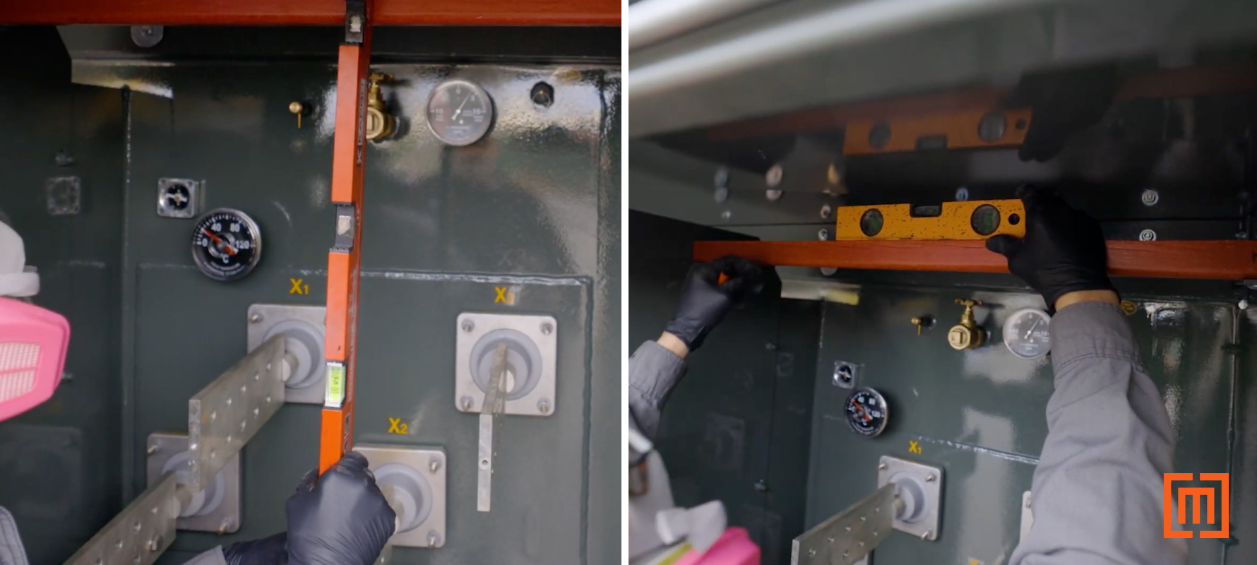 Measuring length for glastic supports