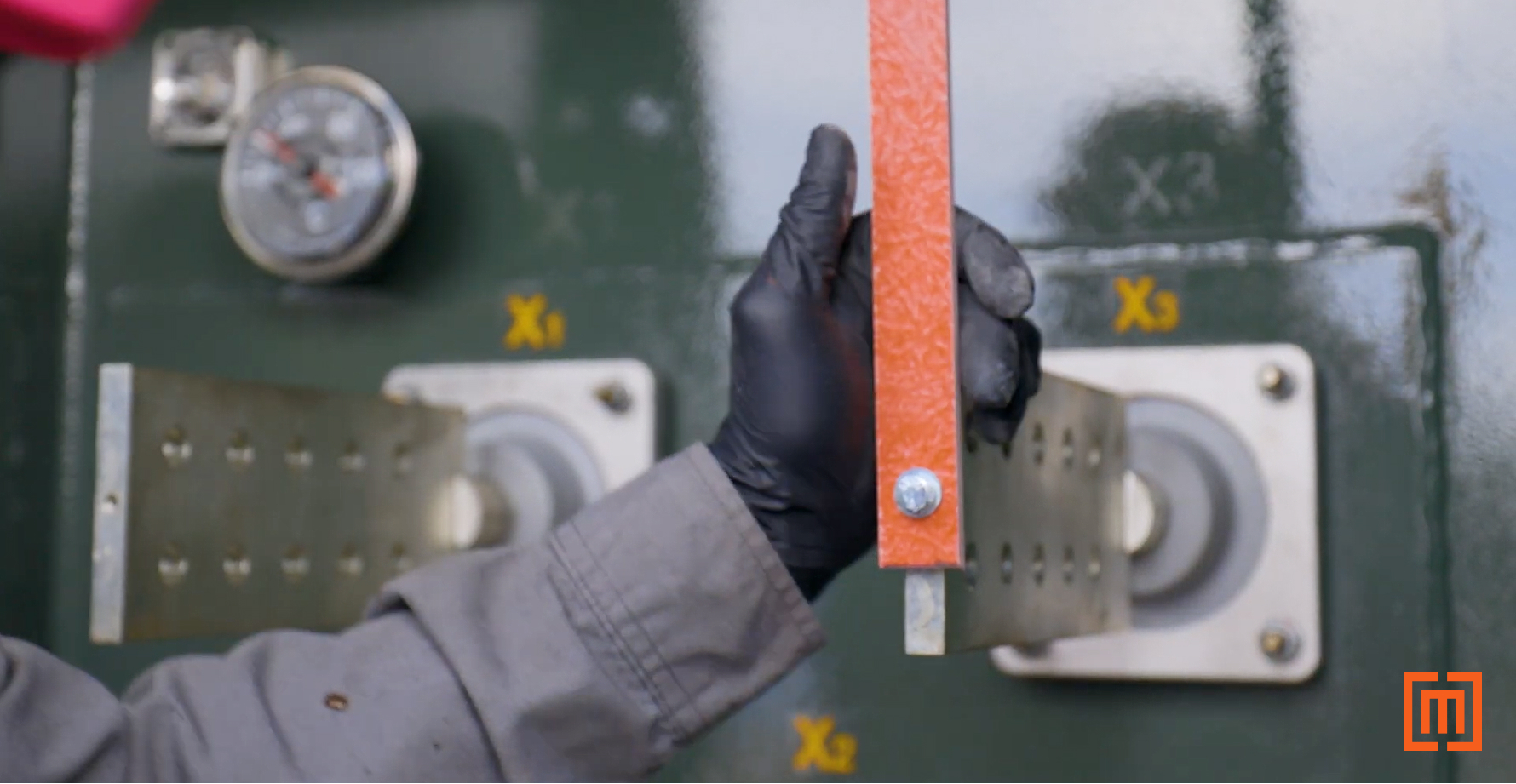 Toughing attached bushing support