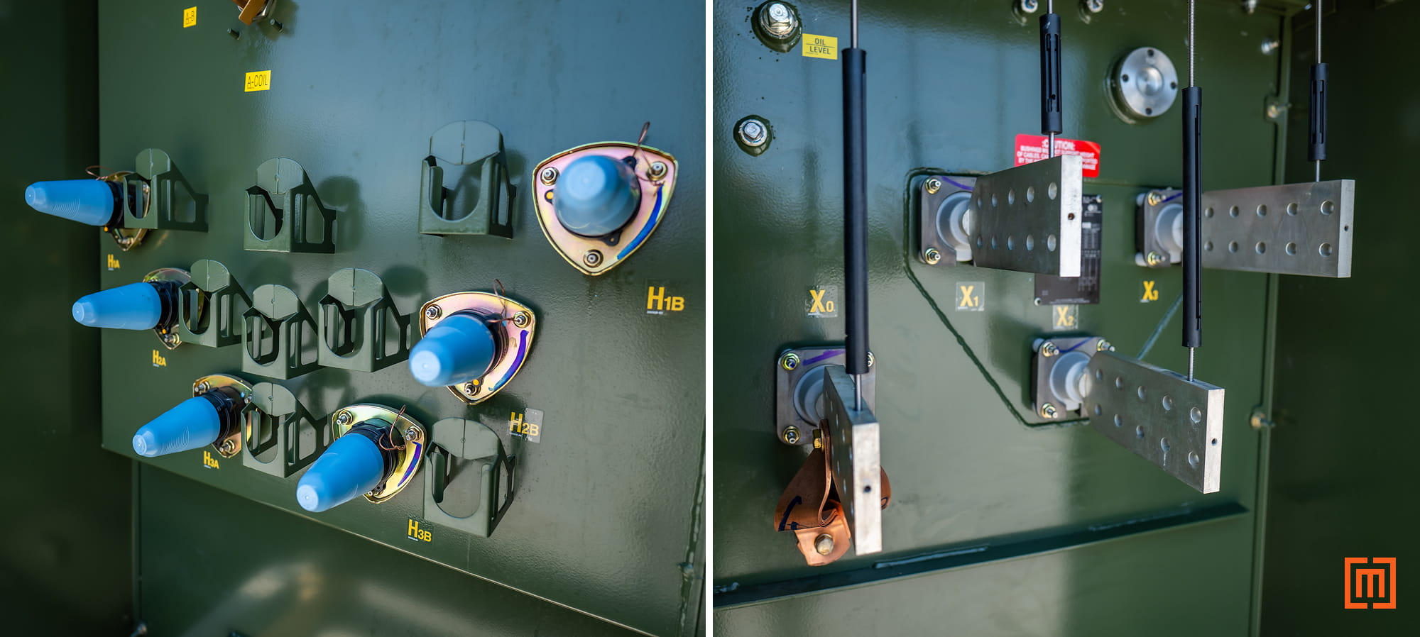 Primary and secondary padmount bushings