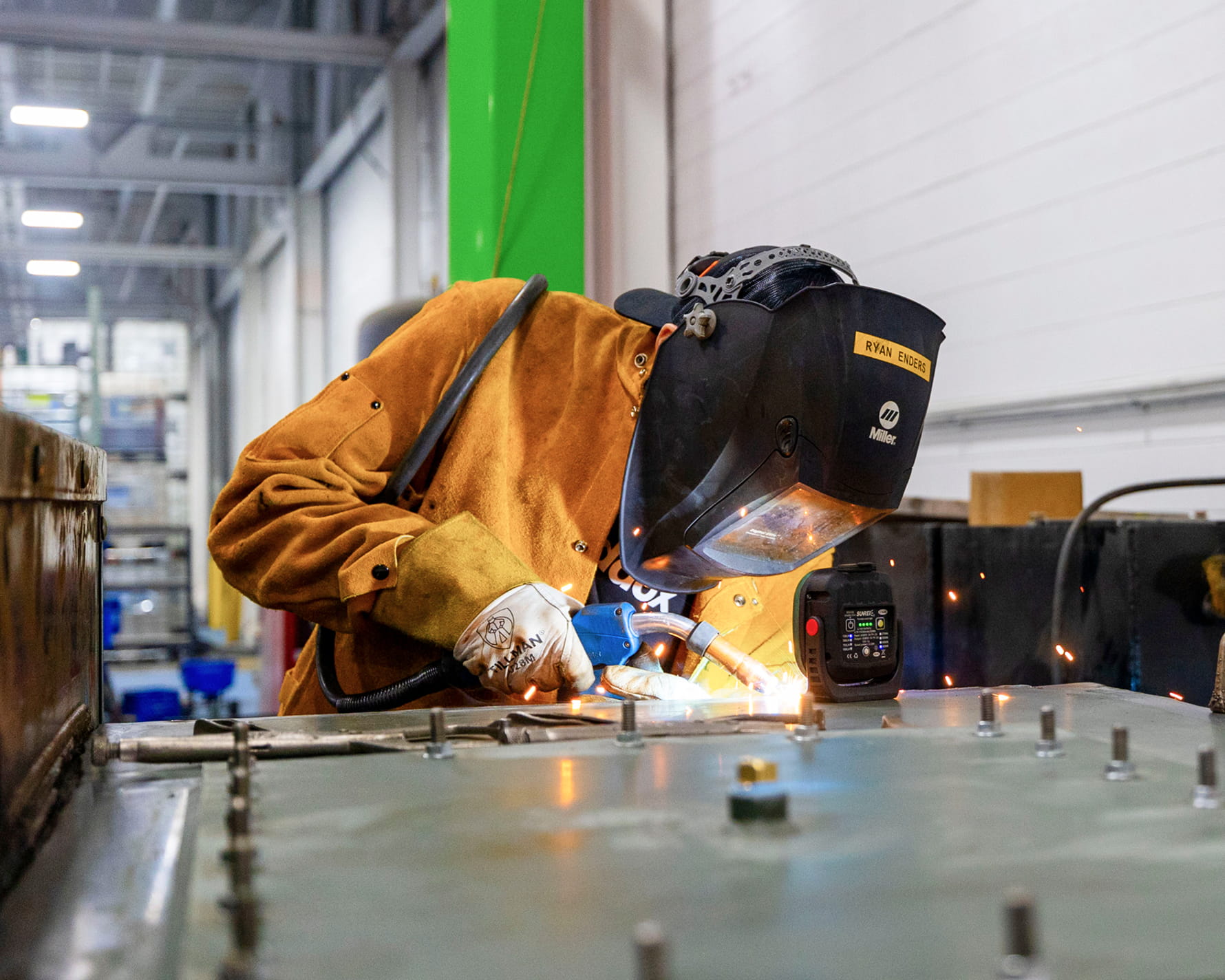 Maddox transformer tech working on a transformer