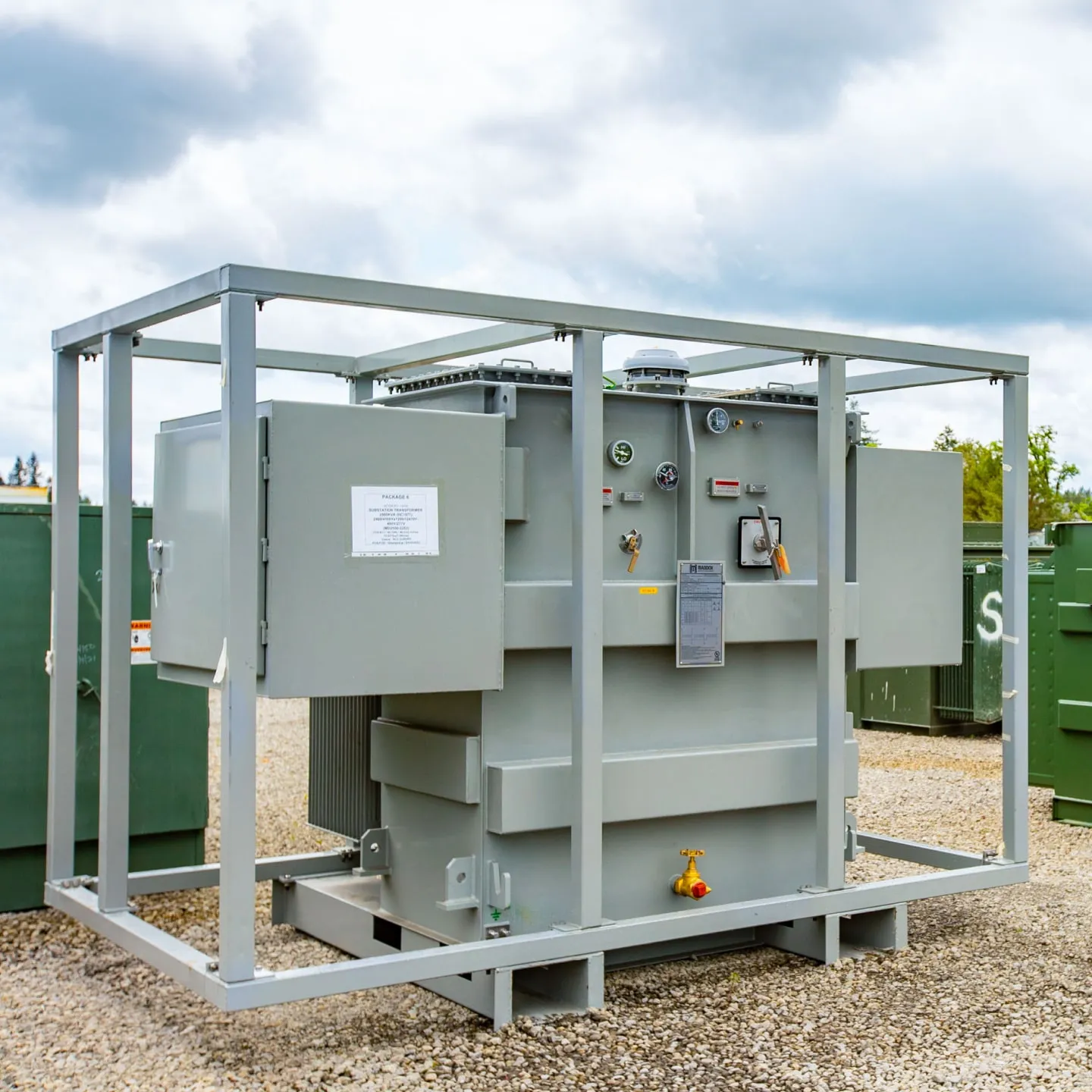 Rental substation transformer