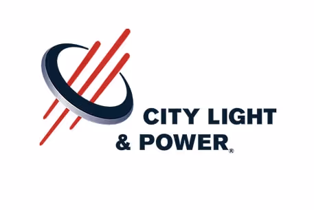City Light & Power Logo