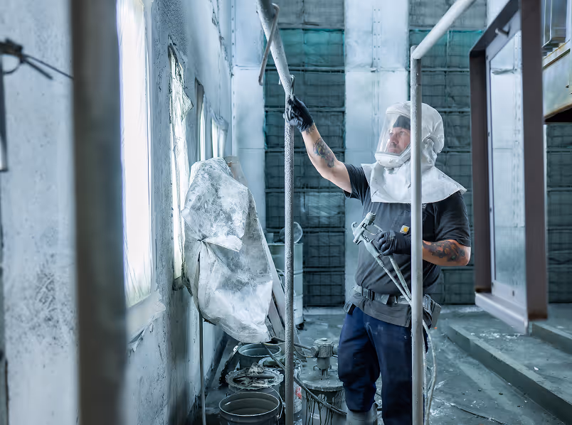 Maddox Transformer paint technician