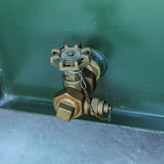 2500 kVA Padmount transformer oil sample port