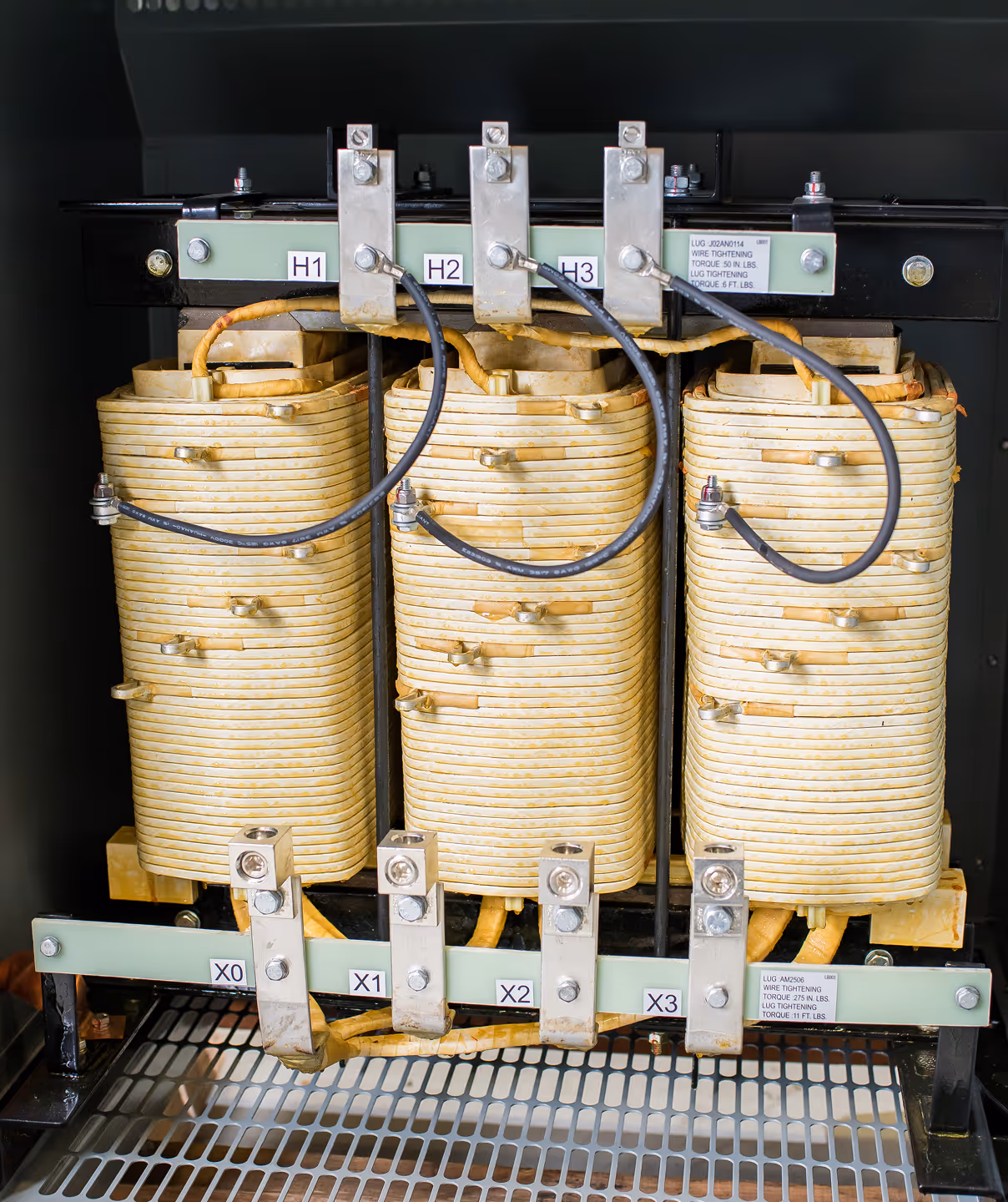 A low voltage dry-type Transformer core and coils
