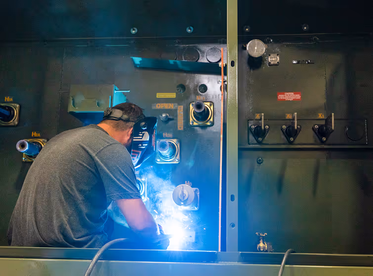 maddox transformer technician remanufacturing a padmount transformer