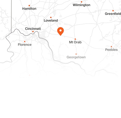 Moscow location marked on map