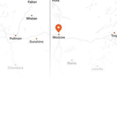 Batavia location marked on map