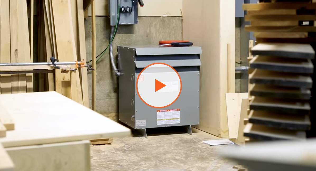 Video thumbnail saying "Transformers for datacenters"