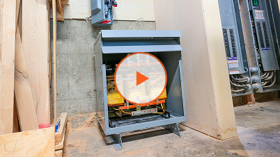 Video thumbnail for a Maddox transformer electrical contractor testimonial
