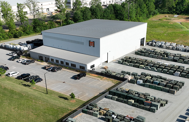Aerial view of the Greer, SC facility