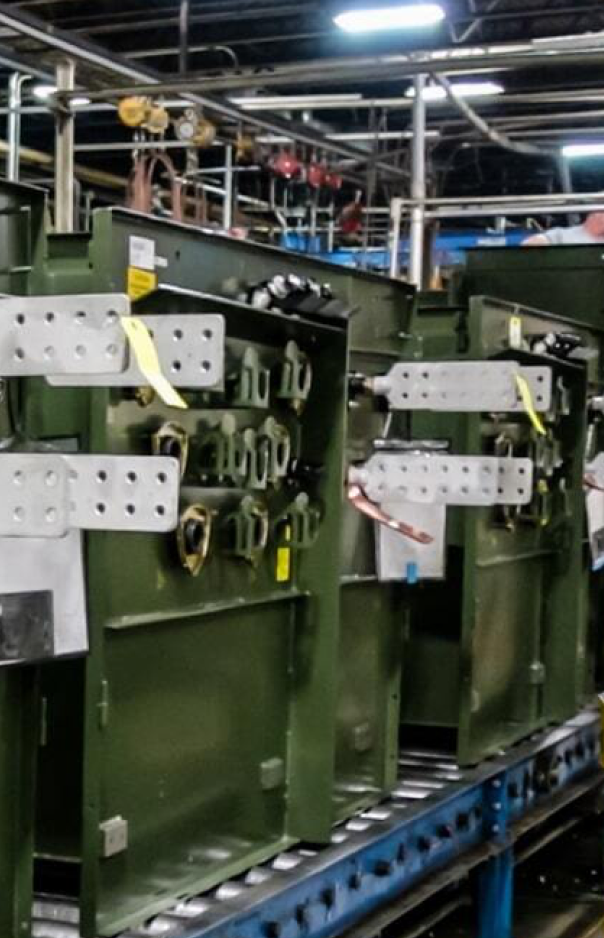 Transformers built for data center projects
