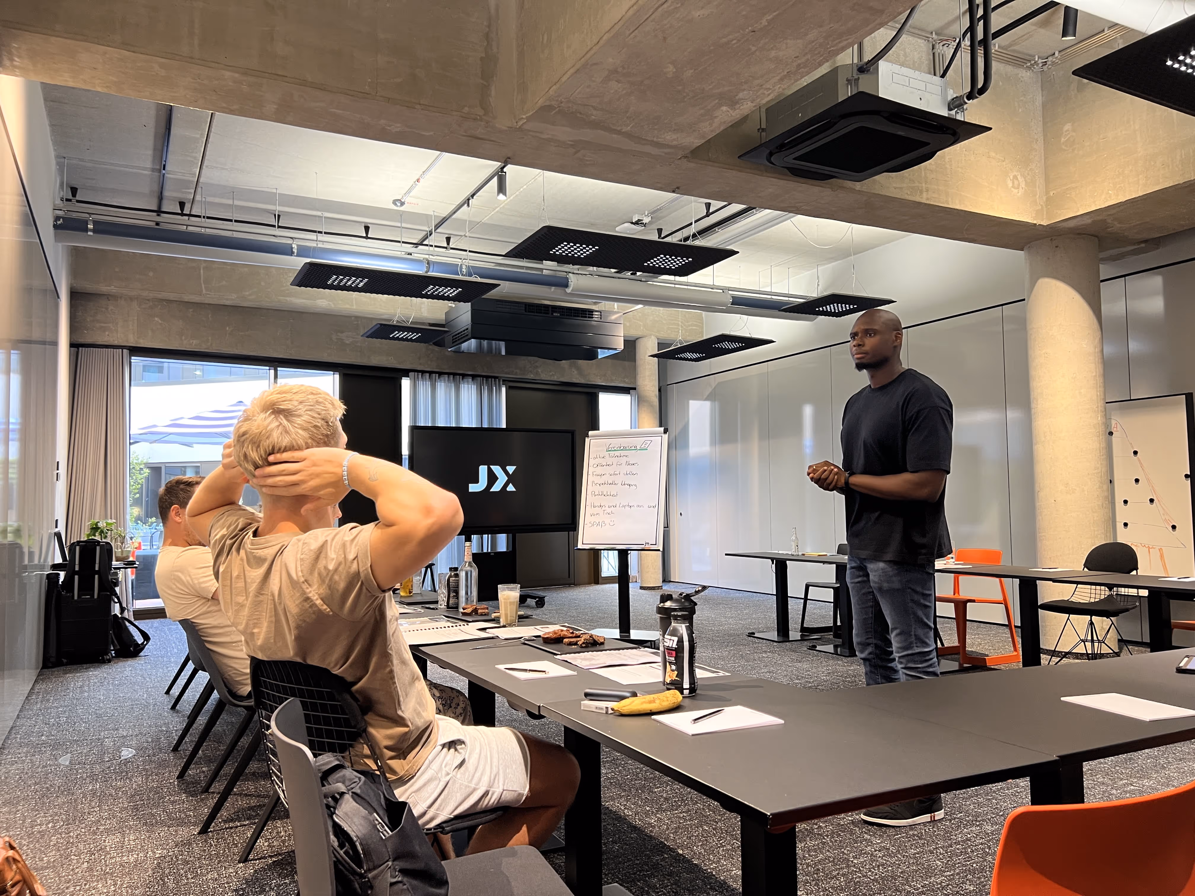 JX founder John stay near people