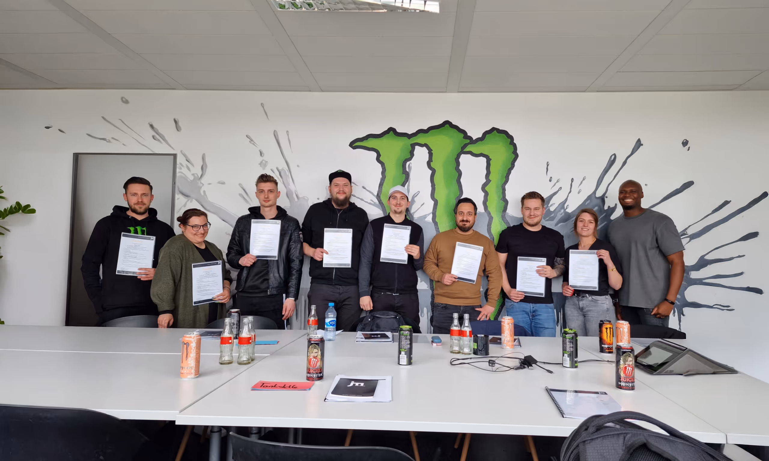 JX monster energy case study