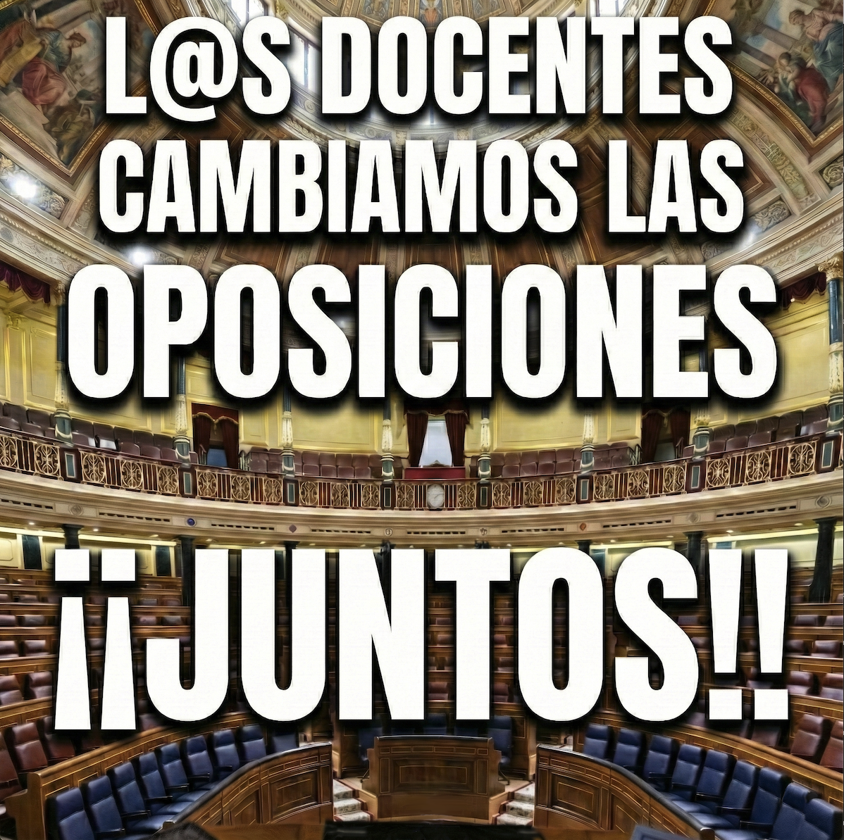 Ley para cambiar las oposiciones del profesorado de la Educación pública no universitaria de España a un modelo más justo: objetivo, eficaz y eficiente.