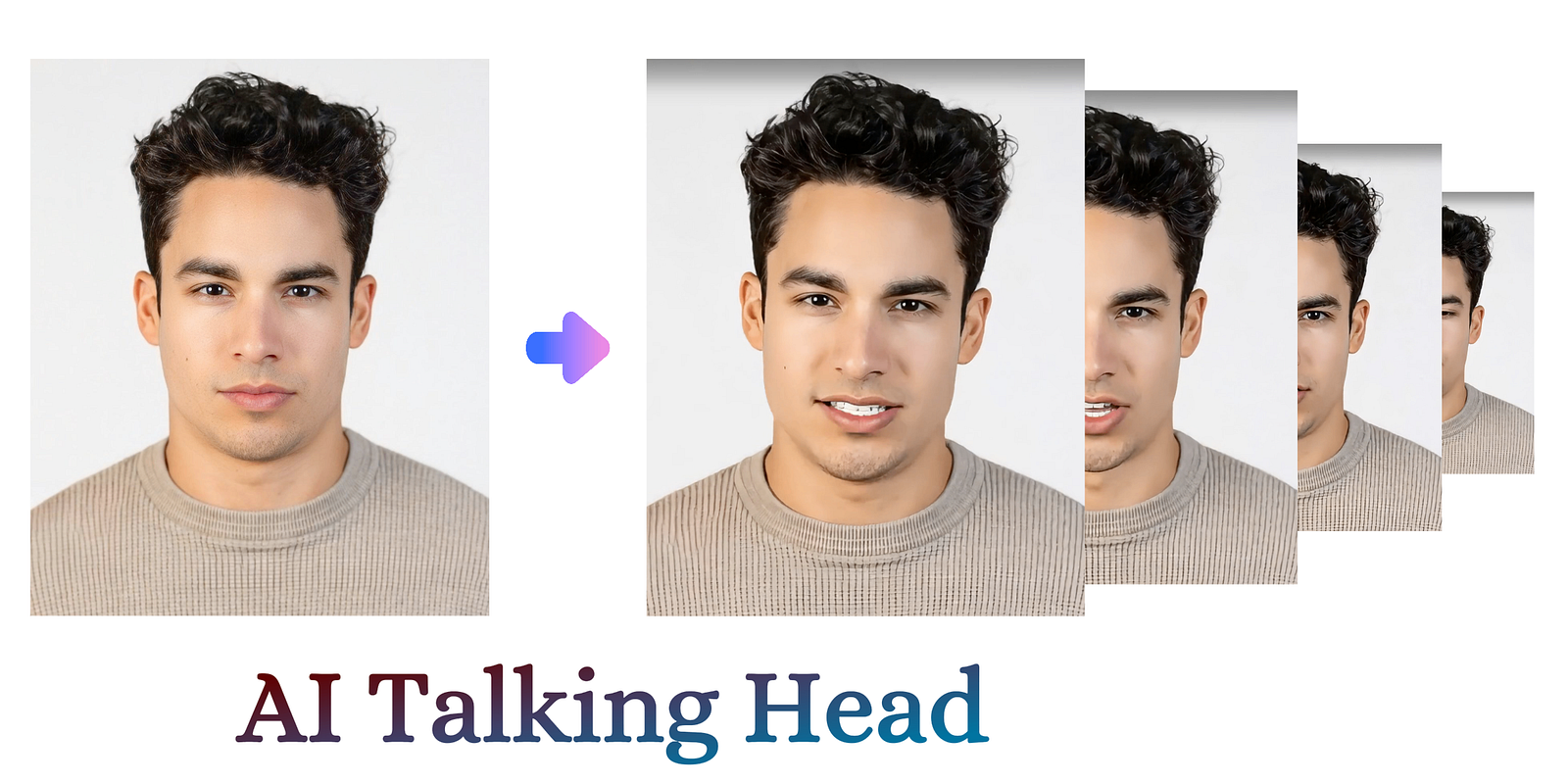 how to create talking head videos using ai