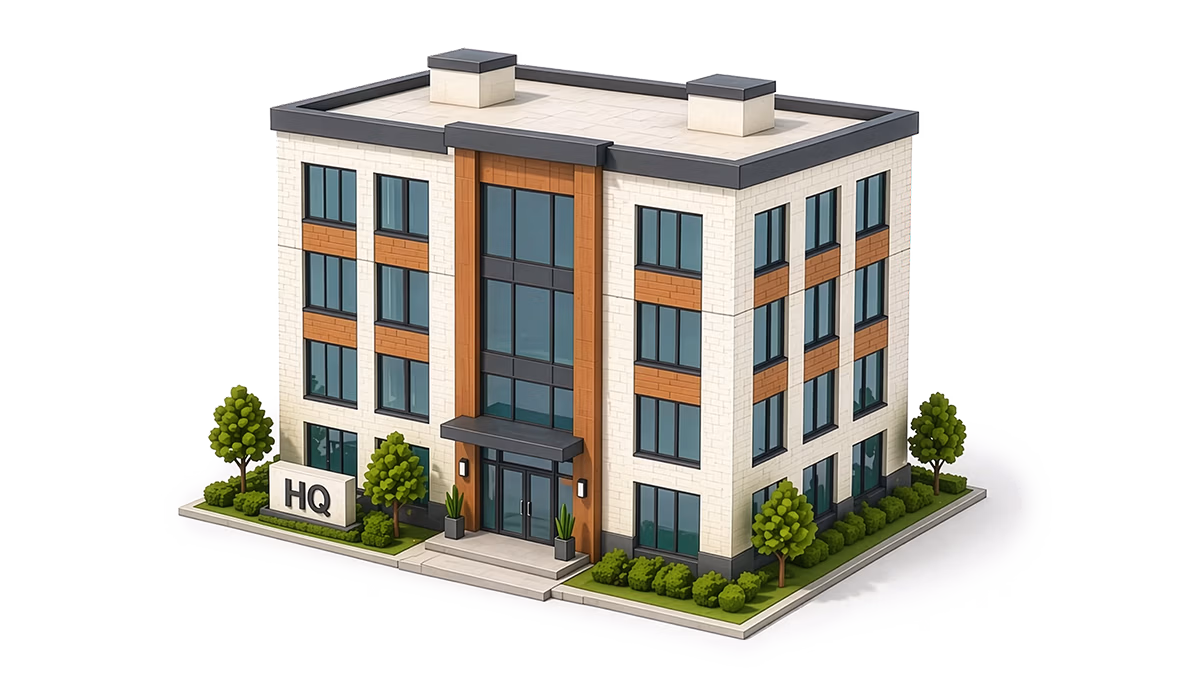Isometric view of an Entrata-powered multifamily property