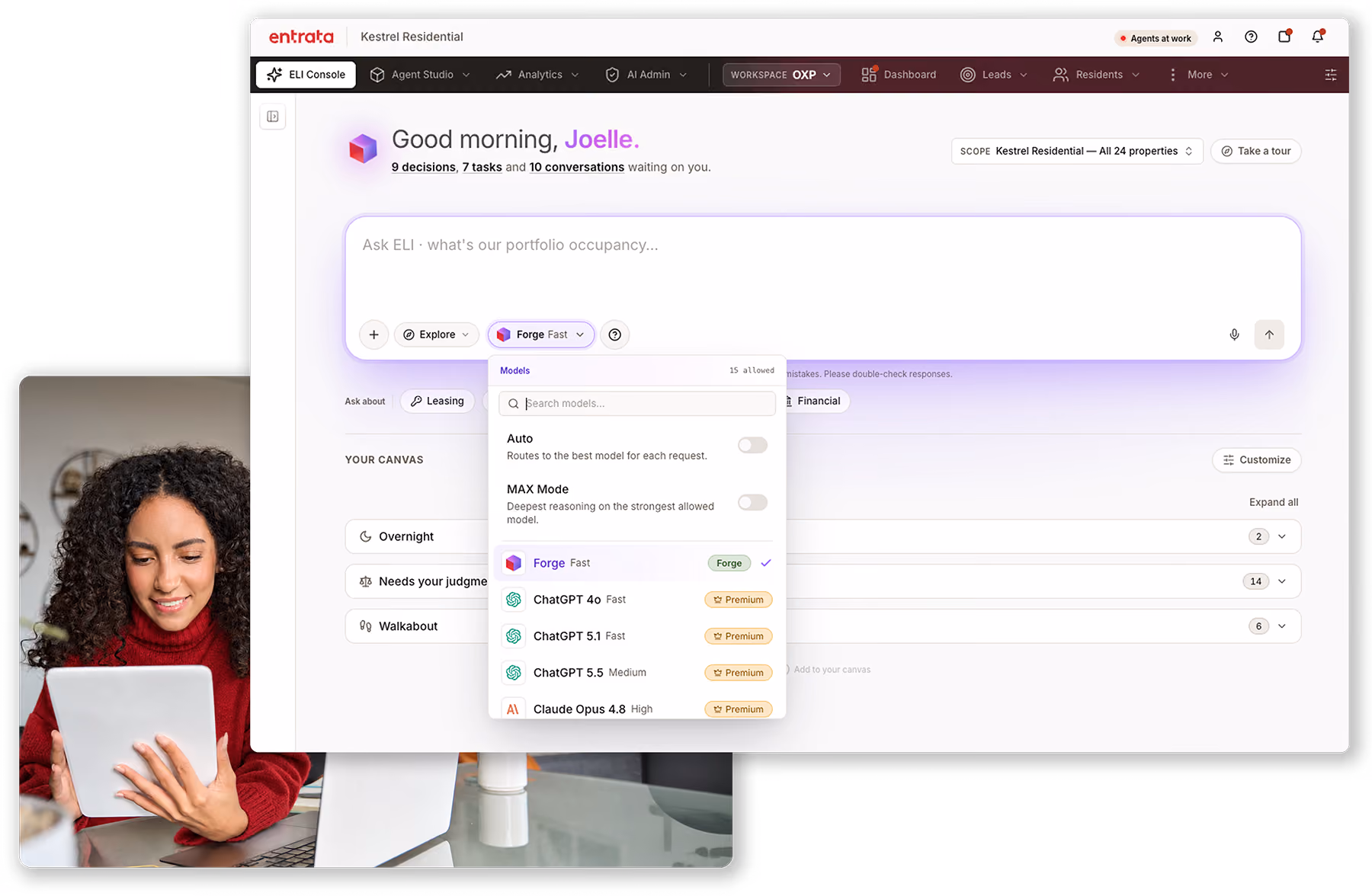 Entrata Pro Web