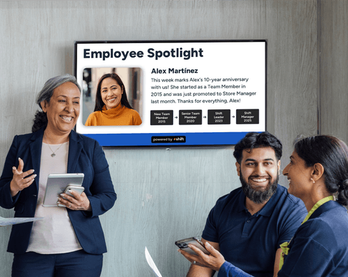 12 Examples of Digital Signage for Internal Communications