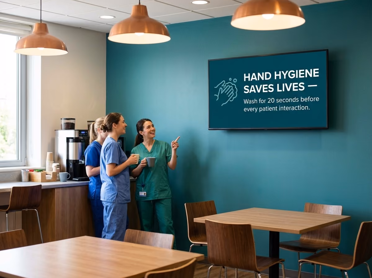 hygiene tip for medical workers
