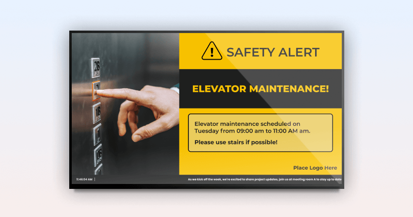 Alerts for Health or Safety Concerns