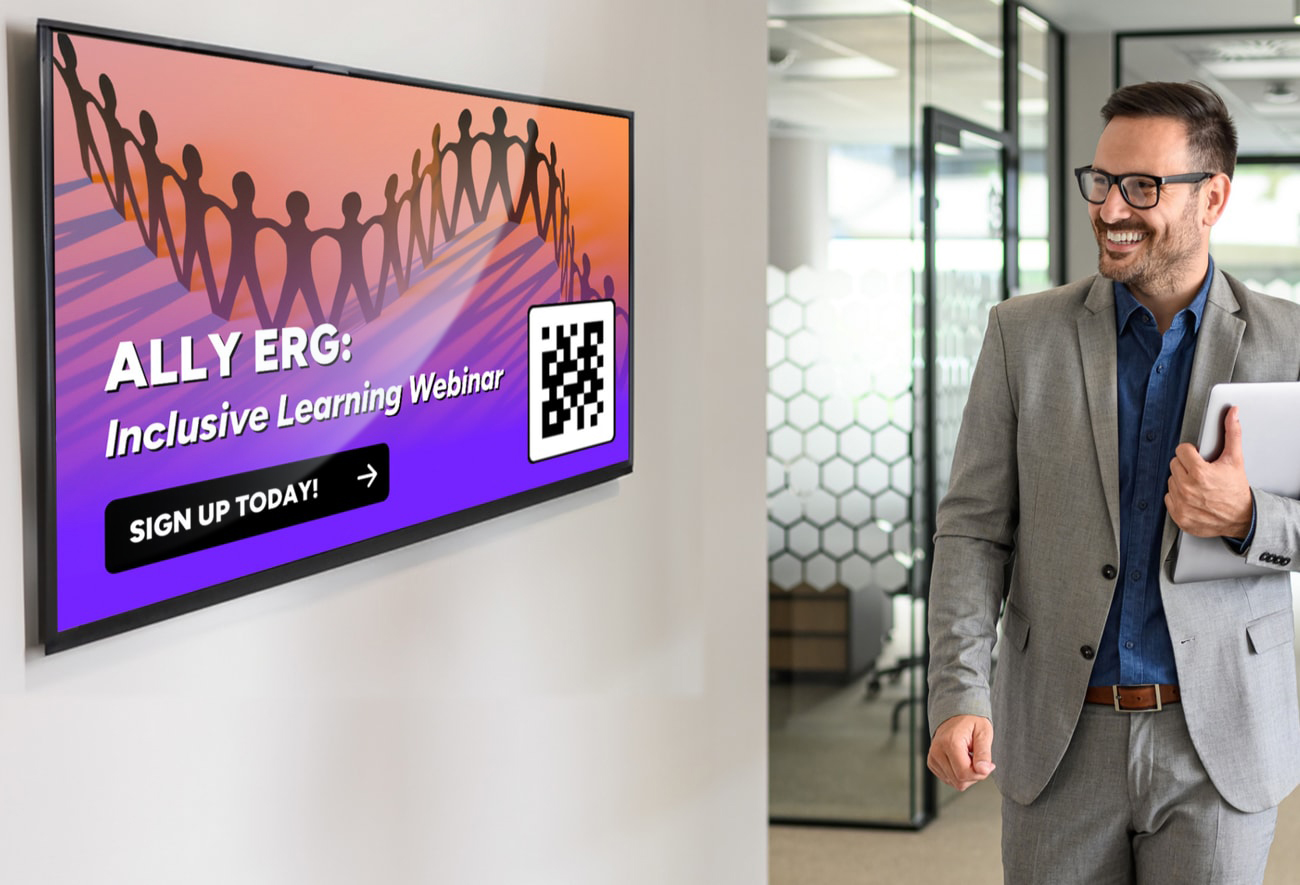 Screenshot of the Ally ERC interactive learning platform featuring user-friendly navigation and educational content.