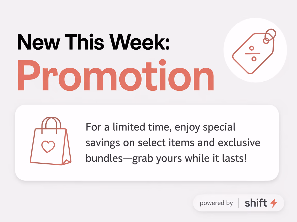 Product Training Promo