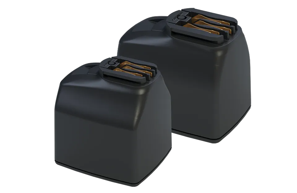 Small and large battery sizes