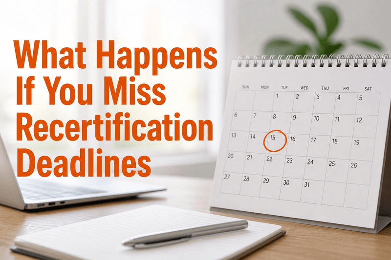 Over Income Recert What Happens If You Miss Recertification Deadlines