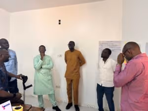 Leadership simulation in Senegal