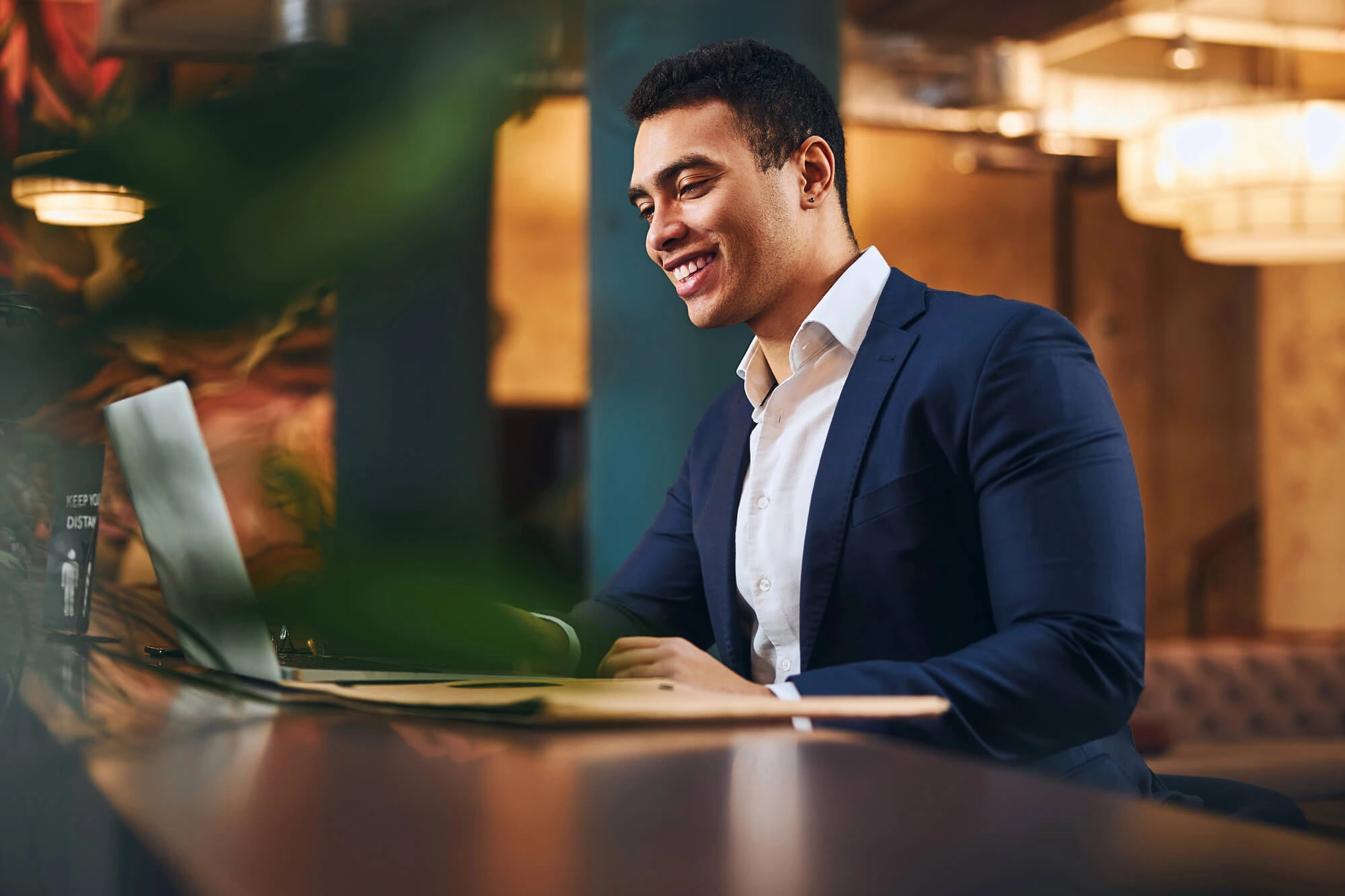 Business leader weighing the pros and cons of overseas outsourcing