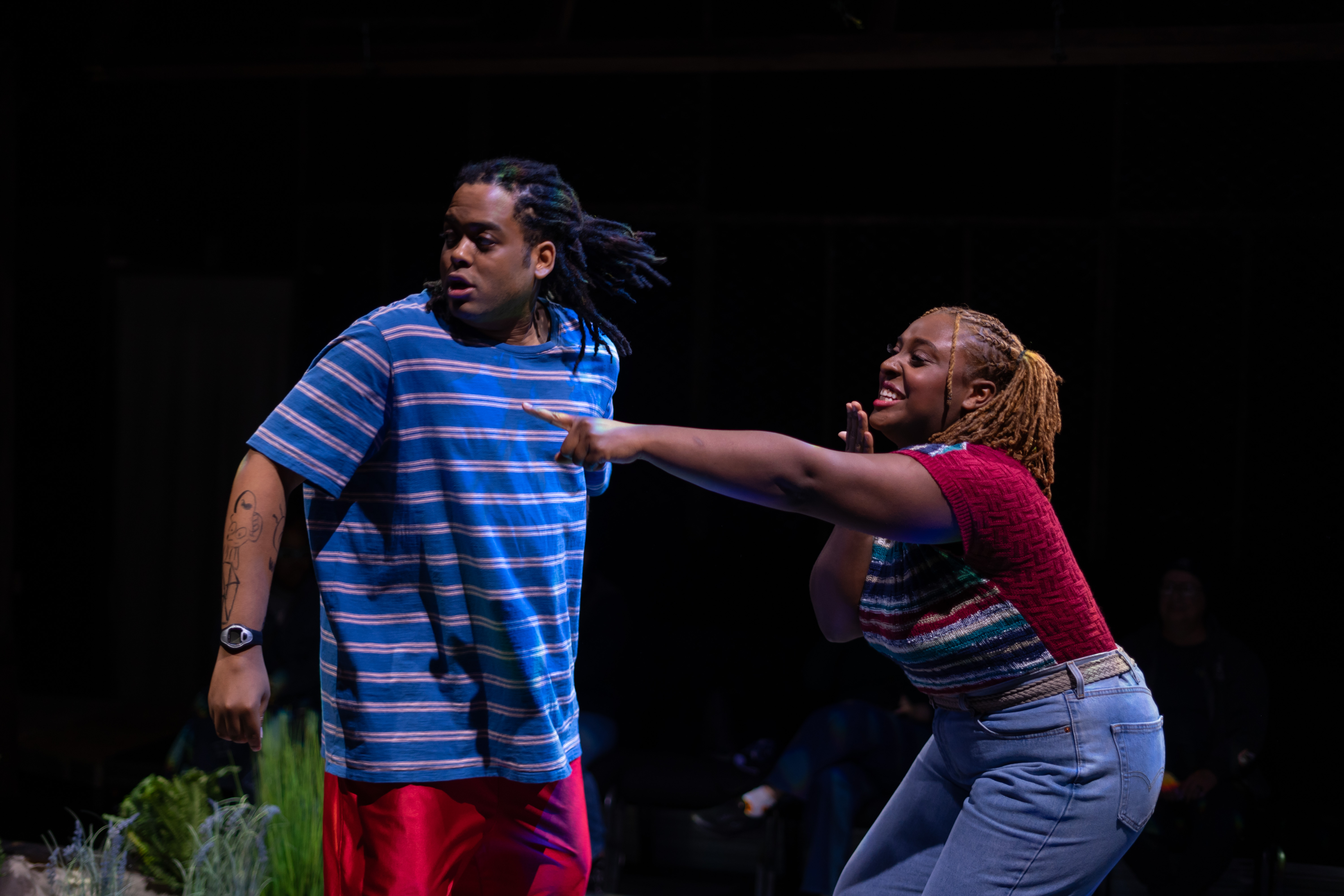 “OAK” Thrills at Alleyway Theatre: A Powerful Tale of Fear, Family, and Folklore