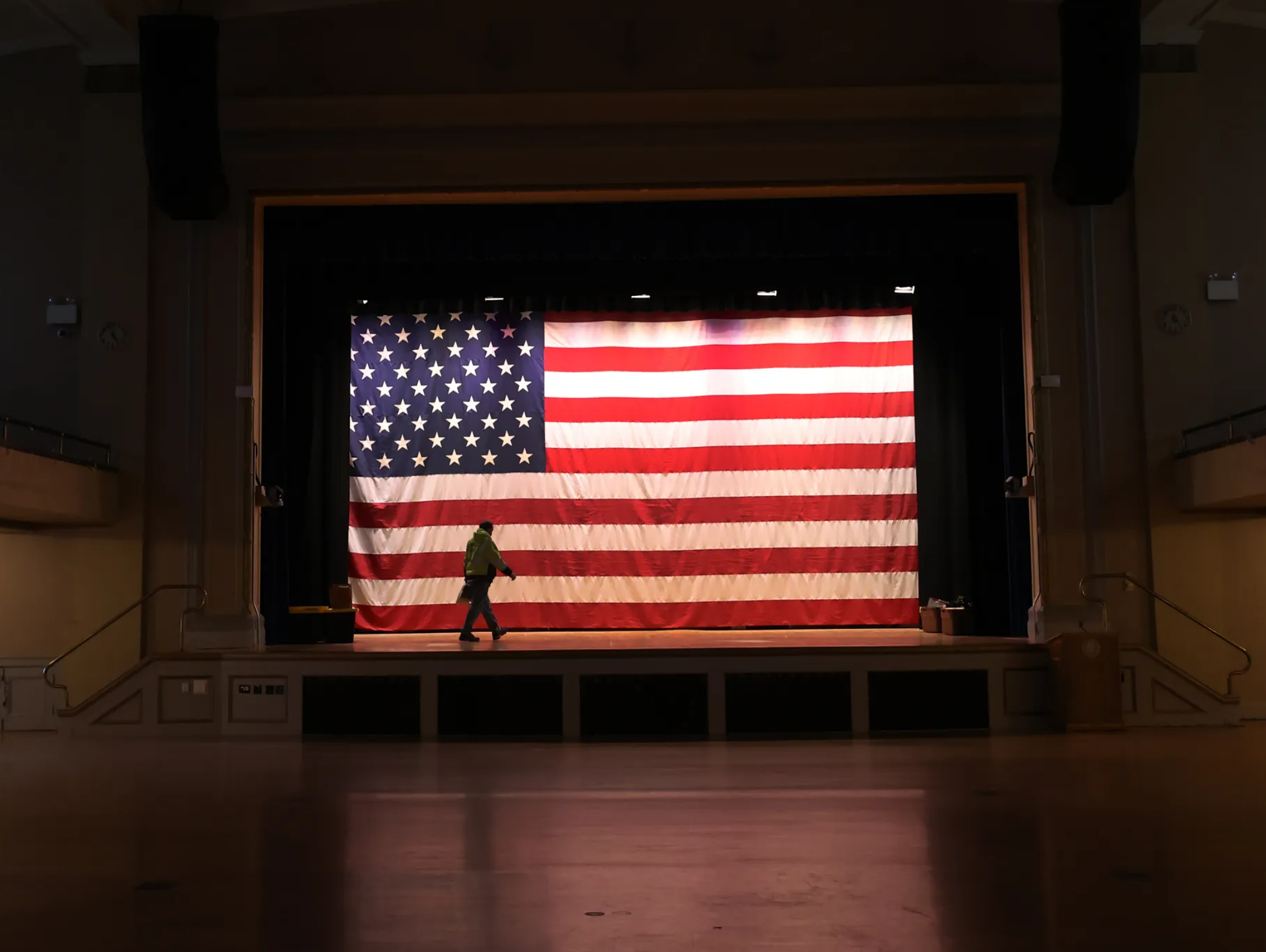 In a Sprawling Theater Project, 34 Playwrights Make Drama From Democracy