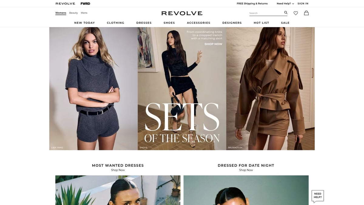 9 Best US Clothes Websites to Shop in 2026 - Revolve
