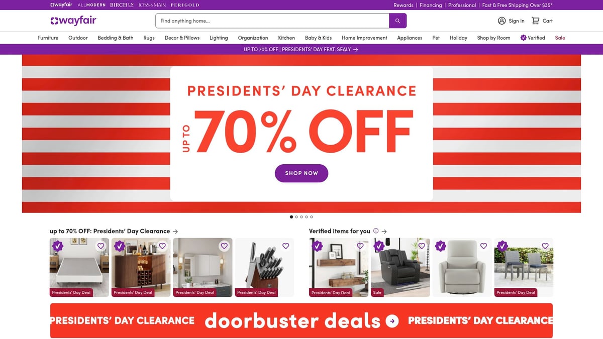 9 Essential Websites to Shop Online for Every Budget in 2026 - Wayfair