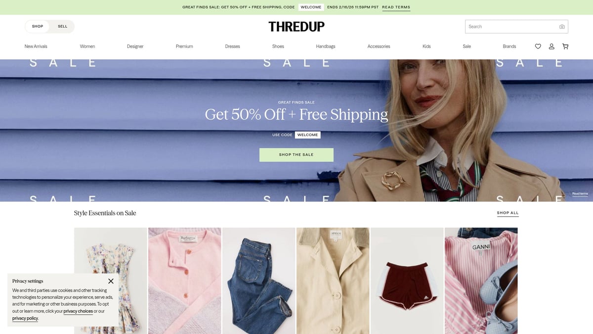 9 Essential Websites to Shop Online for Every Budget in 2026 - ThredUp