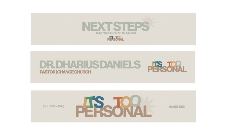 We created the main series graphic along with custom lower thirds for their visual broadcast. Our design choices leaned into soft tones, open space, and handwritten elements to mirror the warmth and intimacy of the series. We also offered creative direction to help the internal team align the visual aesthetic across all platforms.