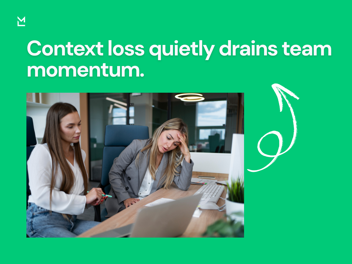 Team stuck repeating discussions without progress