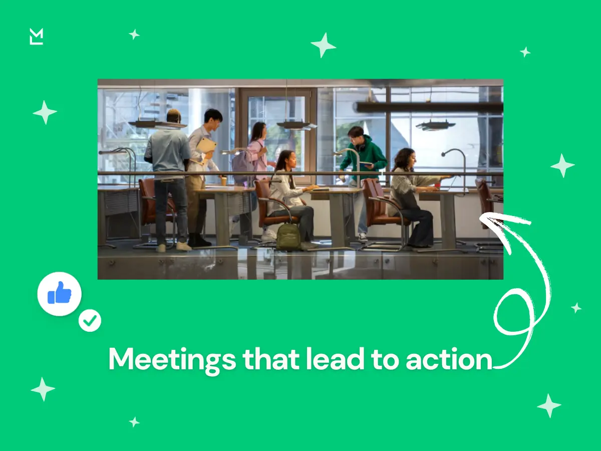 Meetings transforming discussion into action