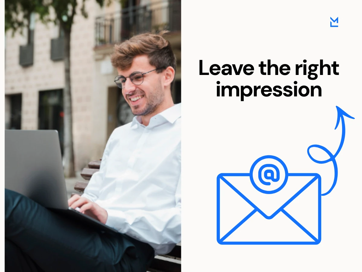 Sending a professional follow-up email