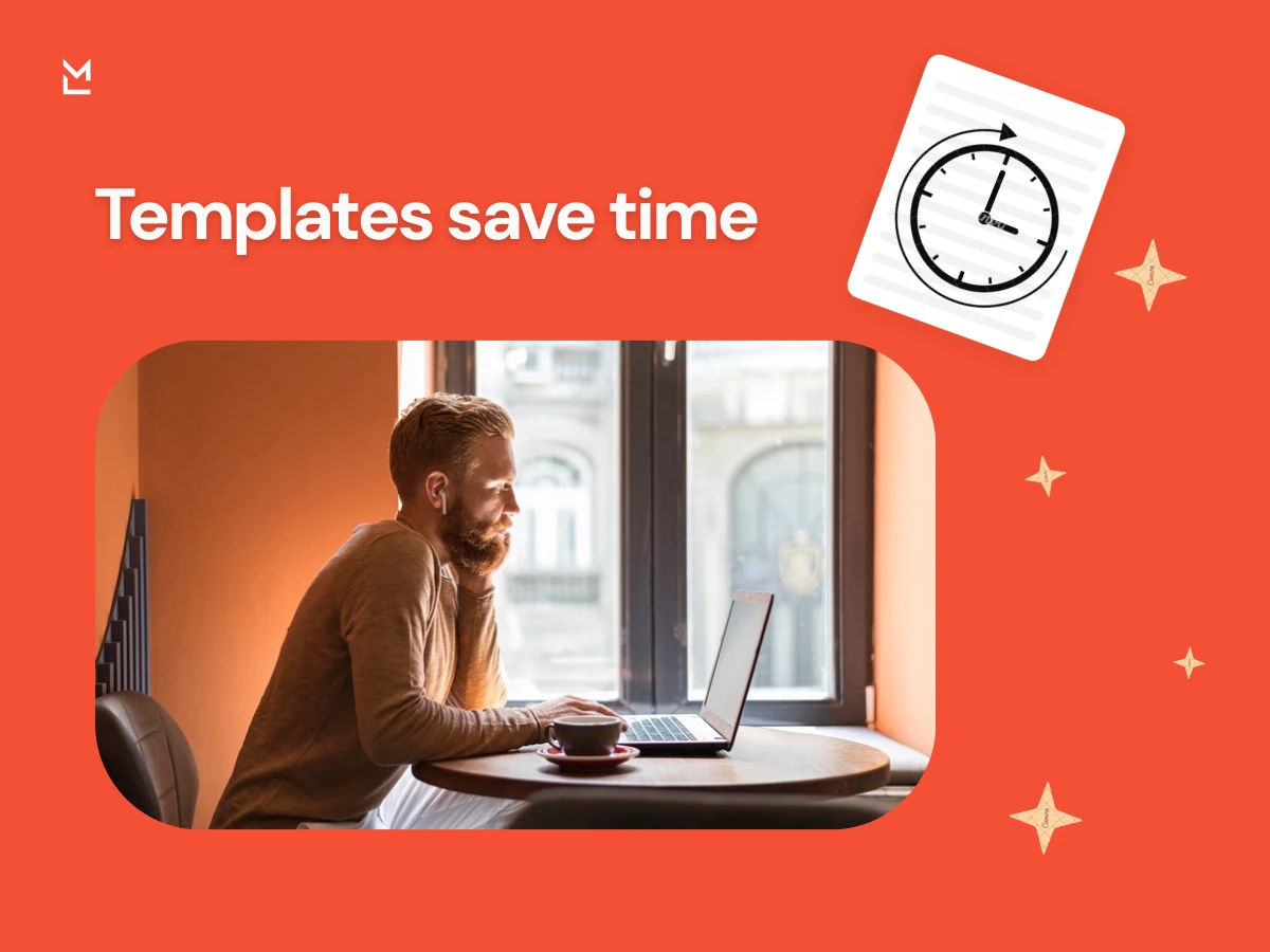 Using follow-up email templates saves time