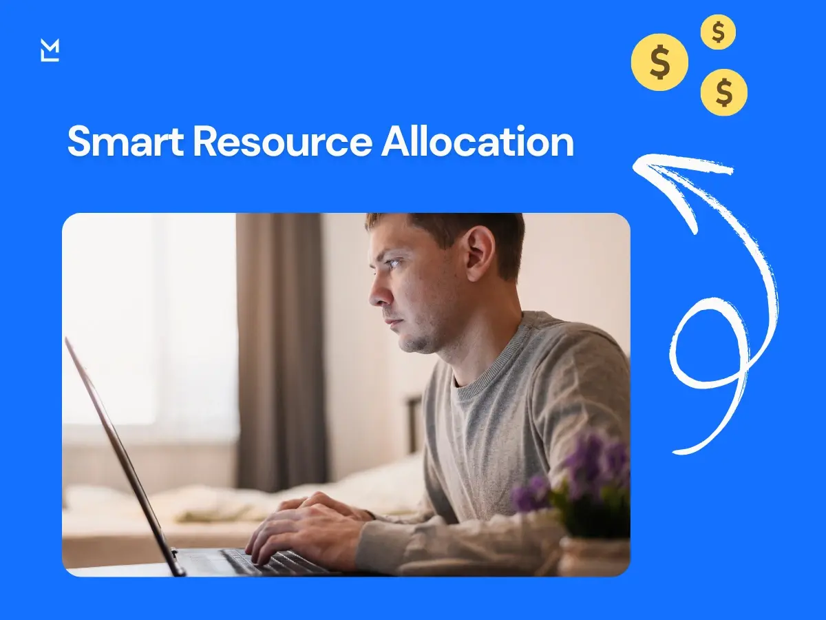 Project manager planning resource allocation in an implementation plan