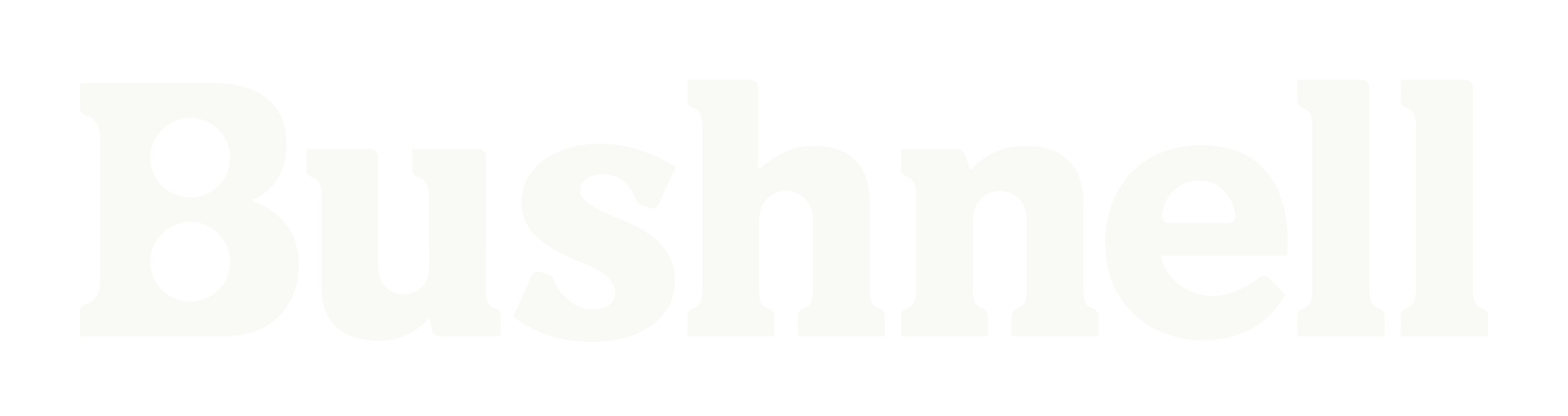 Bushnell brand name logo in white text on a black background.