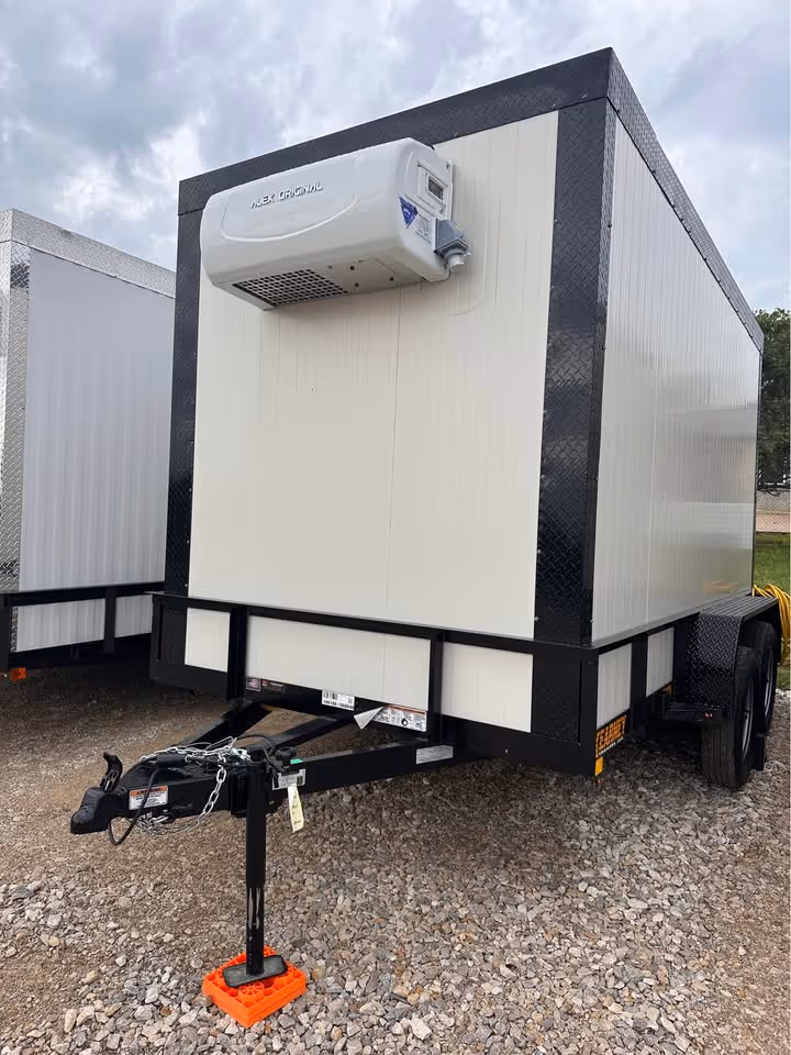 PanelTX custom refrigeration trailer for mobile cold storage