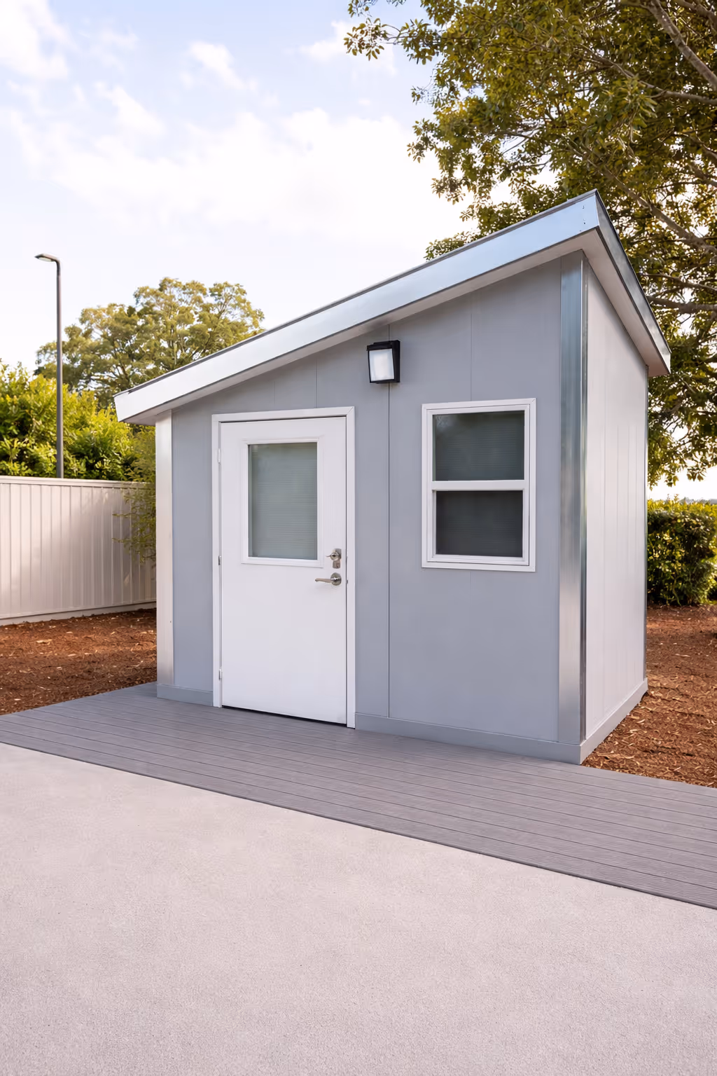 Industrial insulated metal panel building