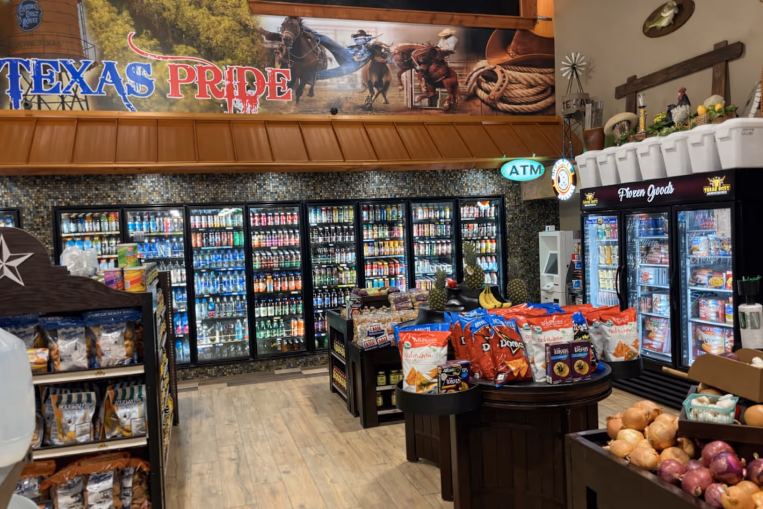 Texas convenience store cold storage installation by PanelTX
