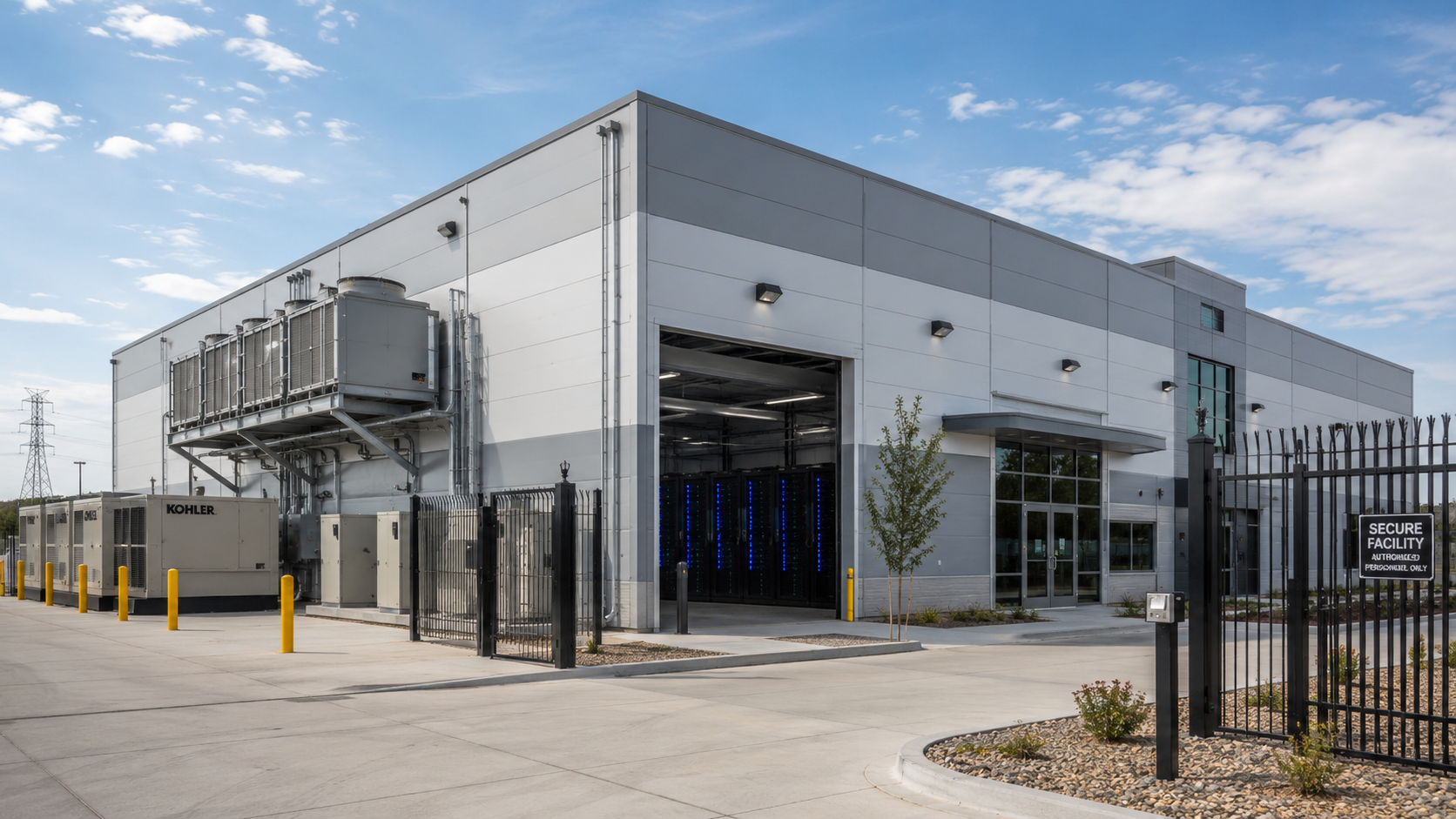 Insulated metal panel building envelope installed by PanelTX in Texas