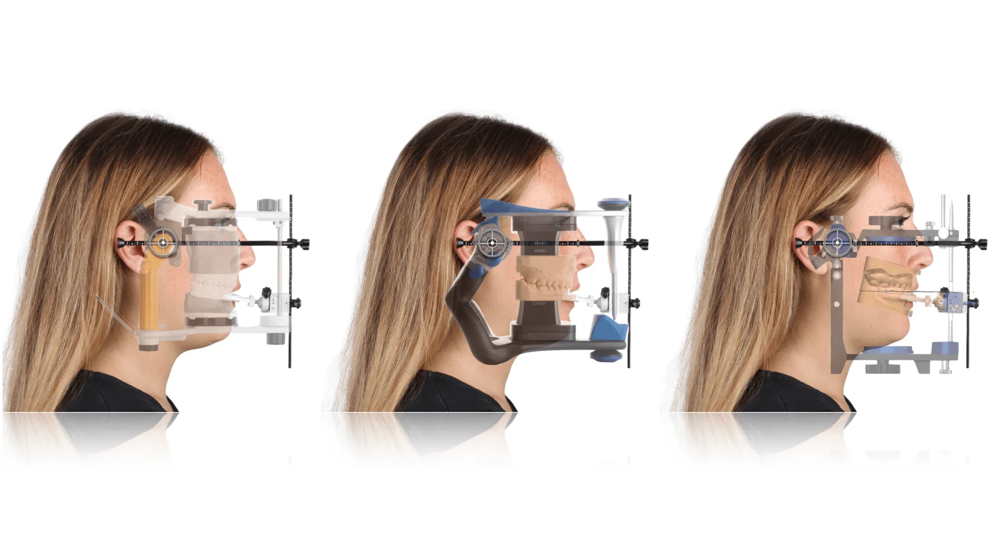 Product is demonstrating on a girl