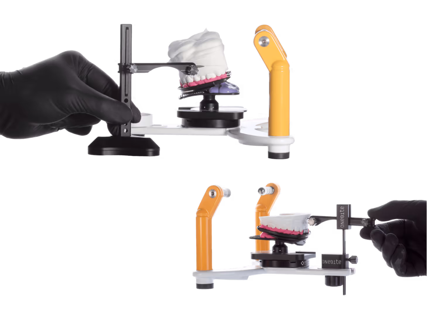 Product demonstration in hands