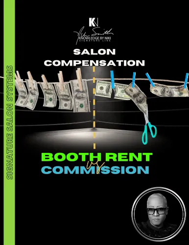 Salon Compensation - Booth Rent vs Commission - Cover Art